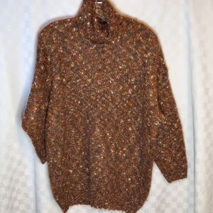 Tricot Turtle Neck Mohair